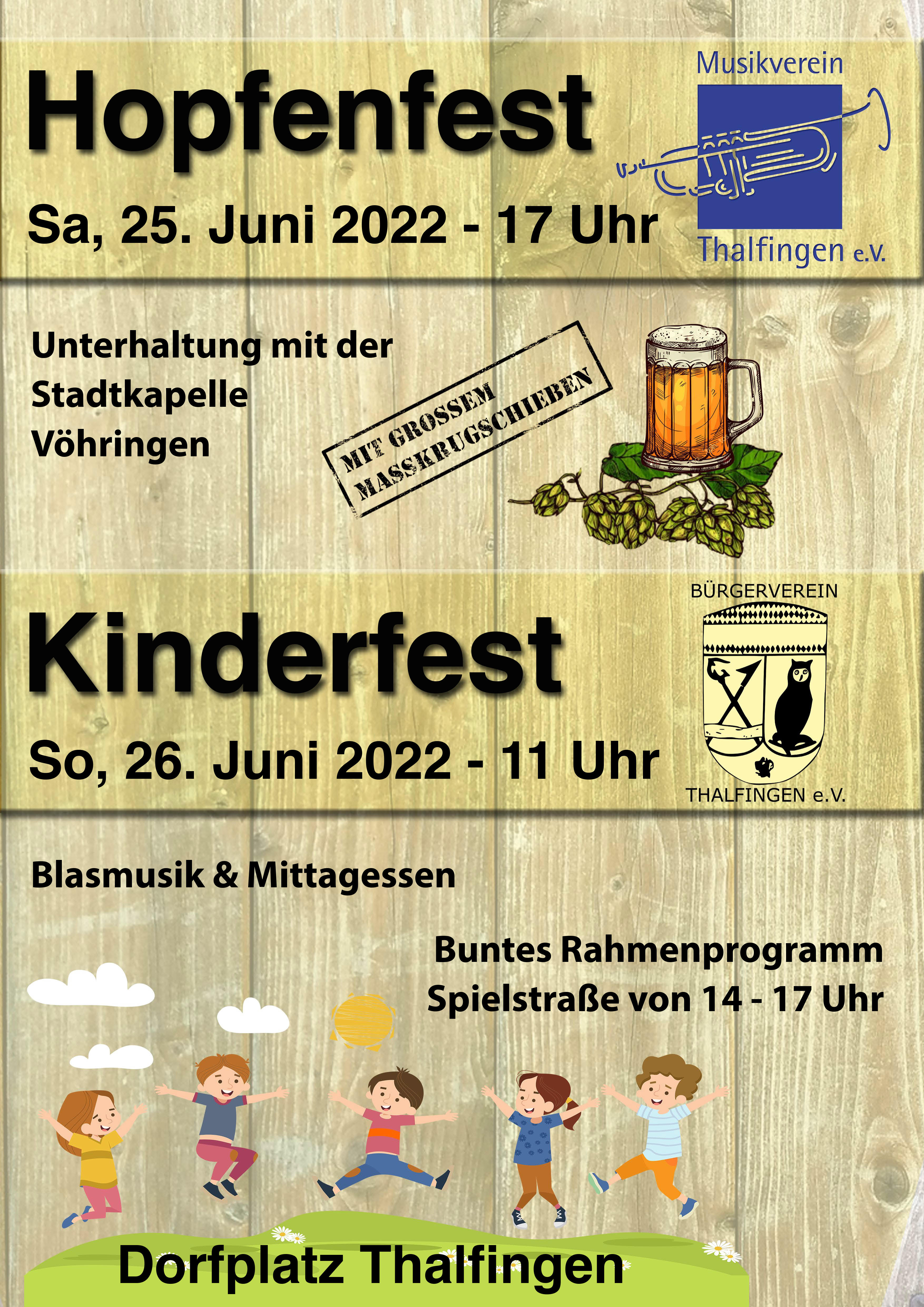Hopfen- und Kinderfest 2022